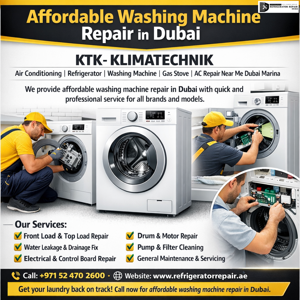 Affordable Washing Machine Repair Dubai