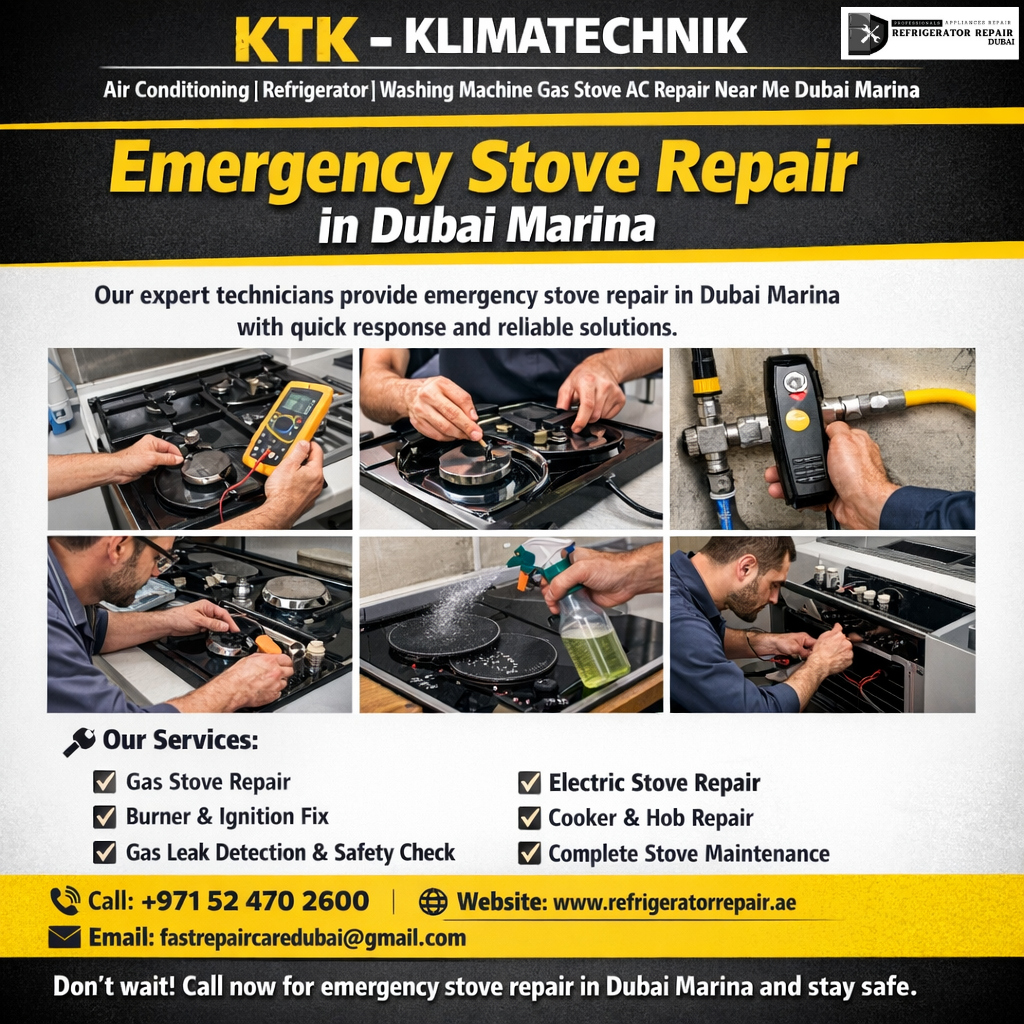 Emergency Stove Repair in Dubai Marina