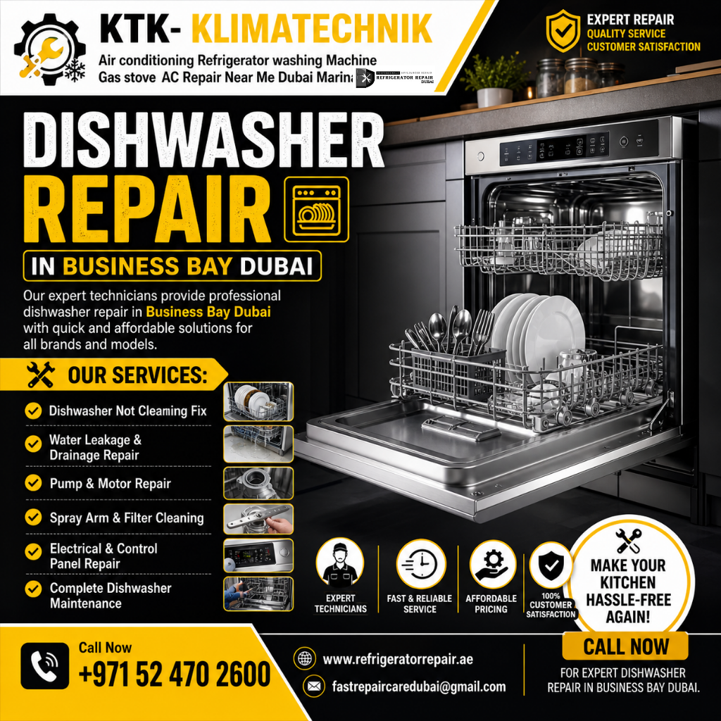 Dishwasher Repair in Business Bay Dubai