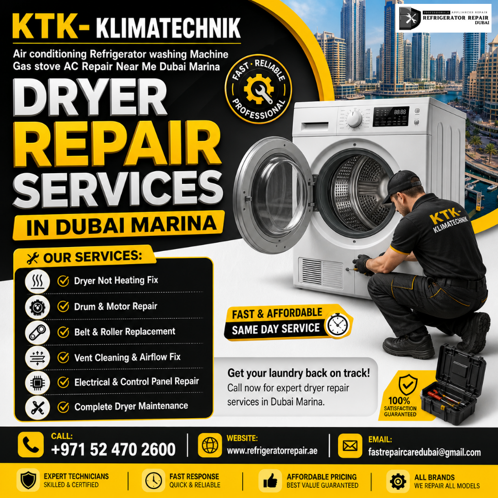 Dryer Repair Services in Dubai Marina
