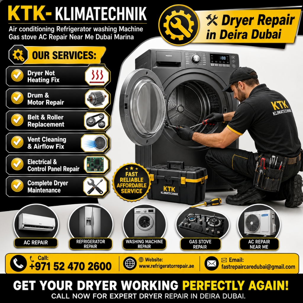 Dryer Repair in Deira Dubai