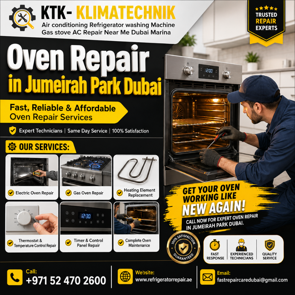Oven Repair in Jumeirah Park Dubai