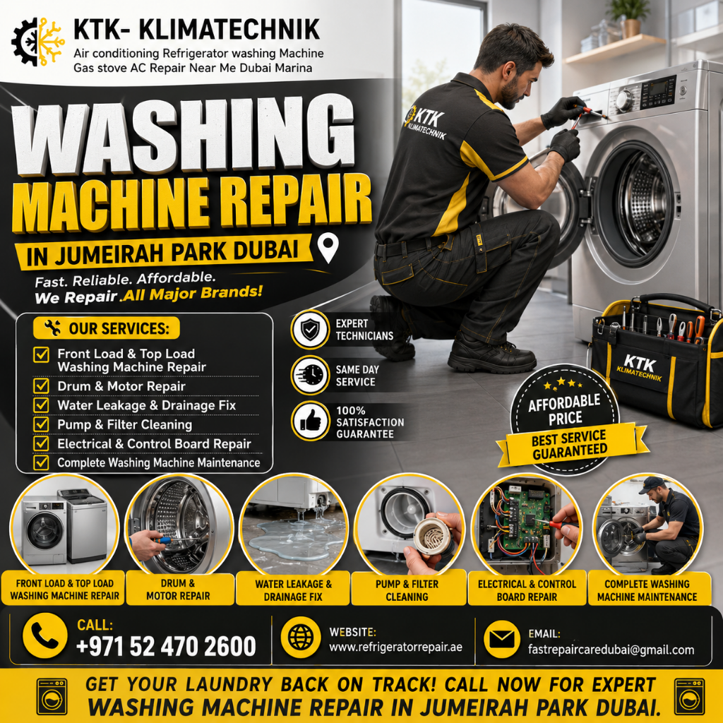 Washing Machine Repair in Jumeirah Park Dubai
