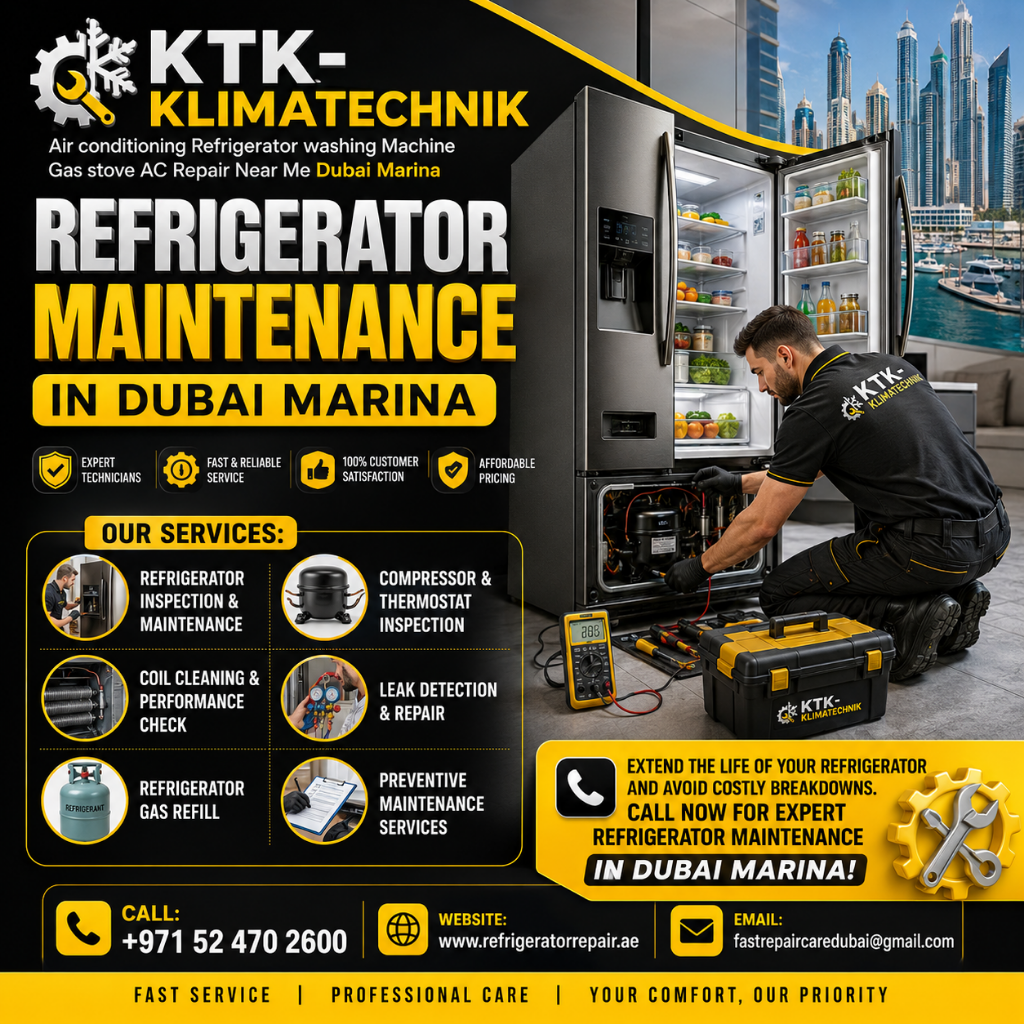 Refrigerator Maintenance in Dubai Marina