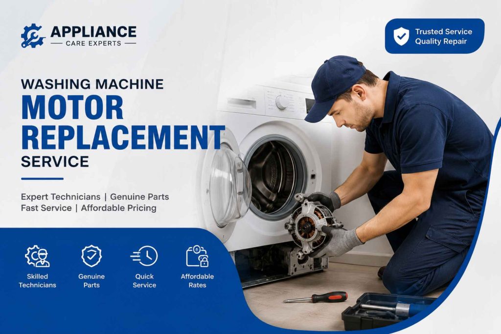 Washing Machine Motor Replacement Service