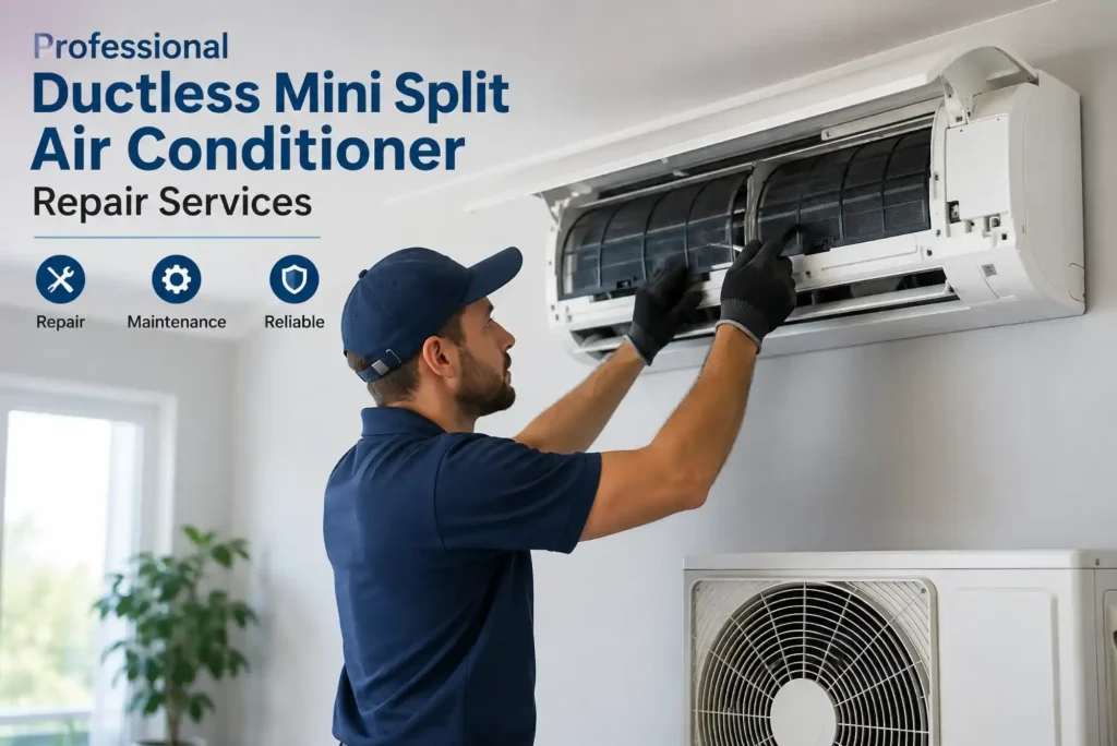 Professional Ductless Mini Split Air Conditioner Repair Services