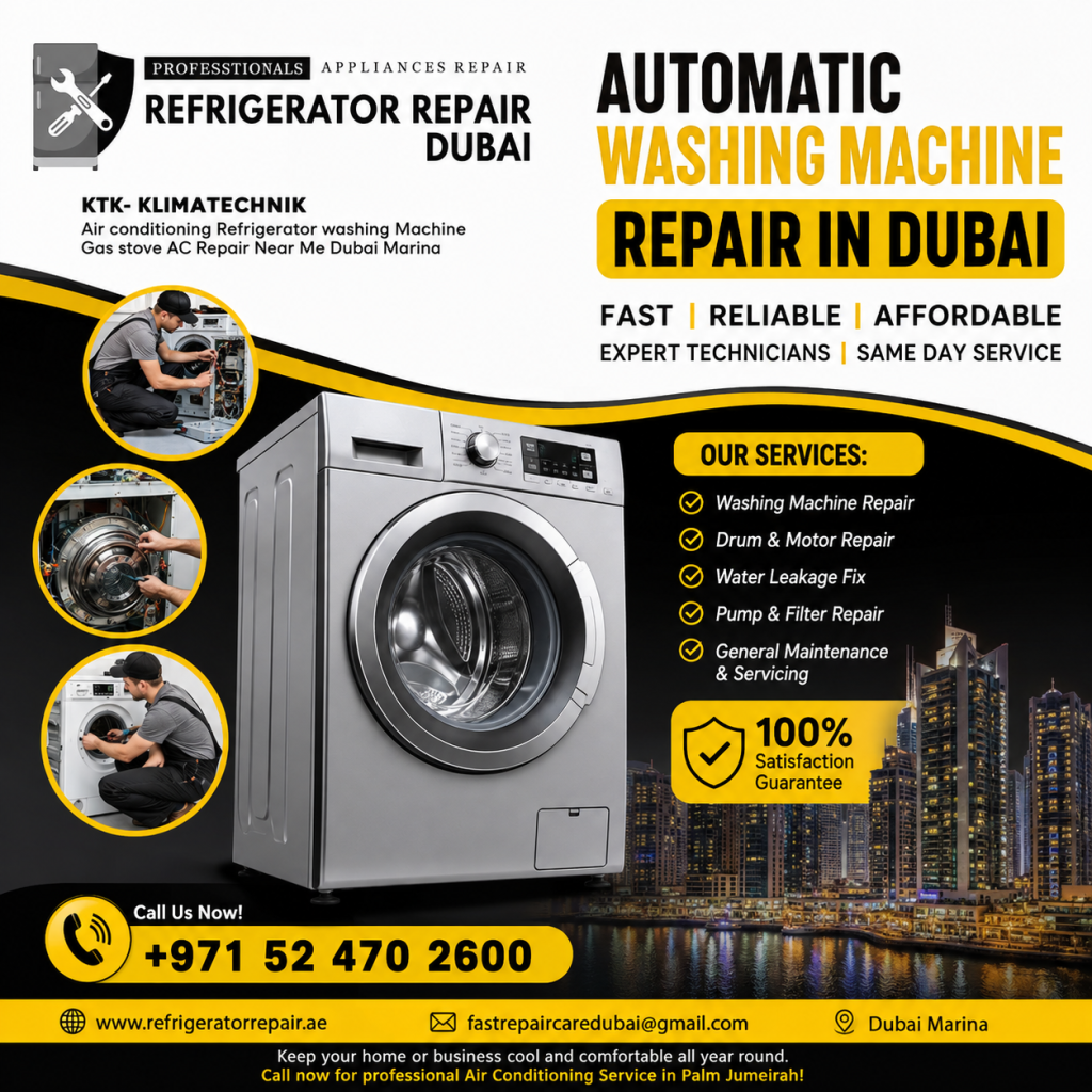 Automatic Washing Machine Repair in Dubai