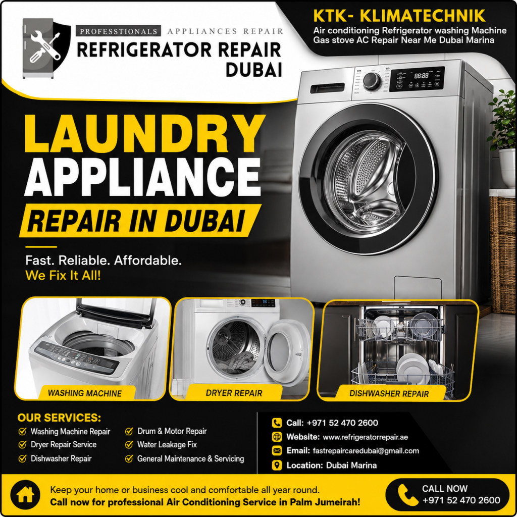 Laundry Appliance Repair in Dubai