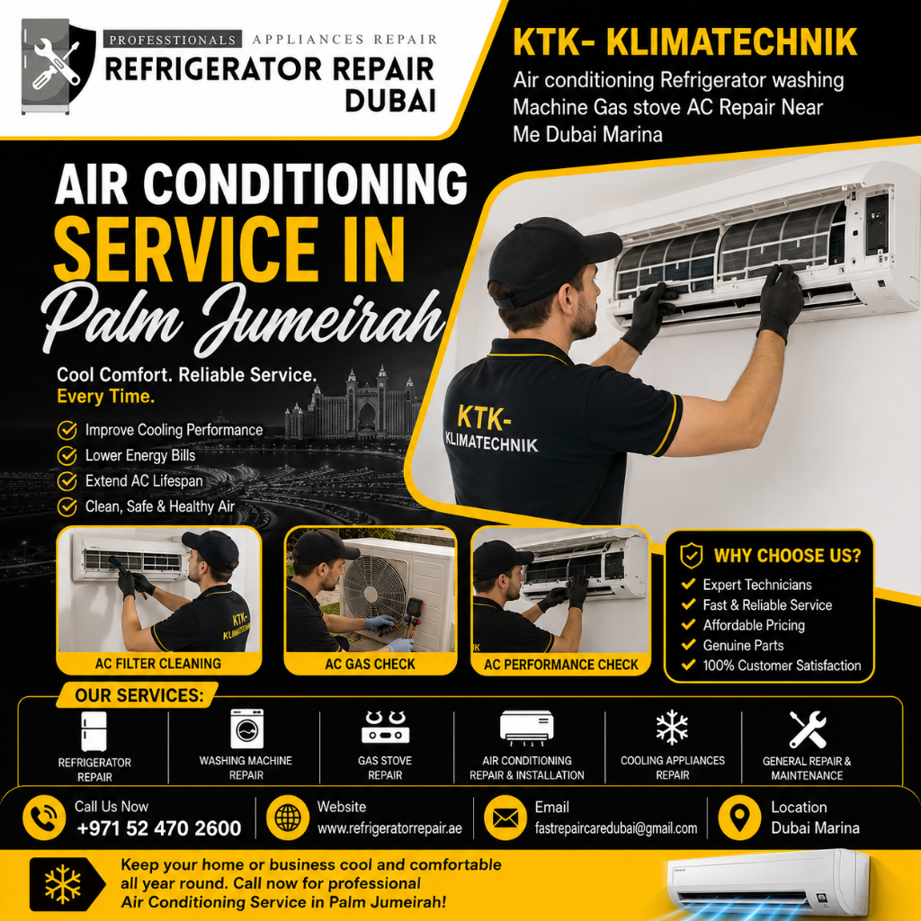 ❄️ Air Conditioning Service in Palm Jumeirah