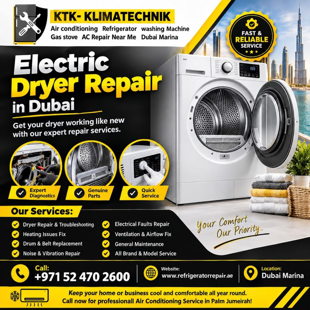 Electric Dryer Repair in Dubai