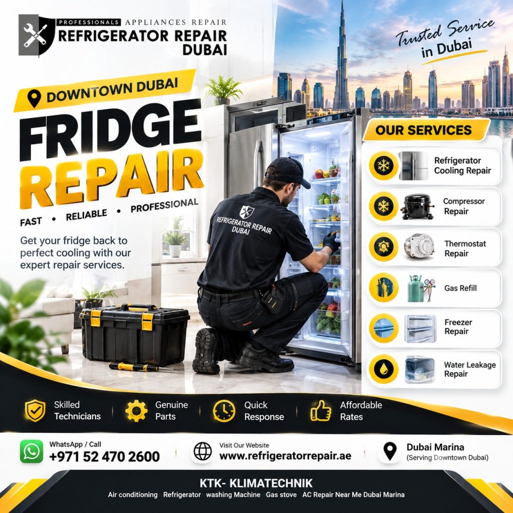 Fridge Repair Downtown Dubai