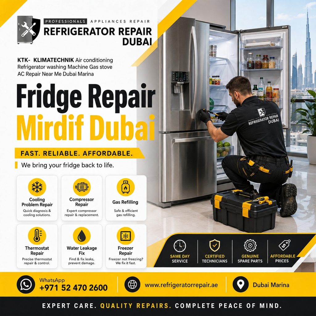 Fridge Repair Mirdif Dubai