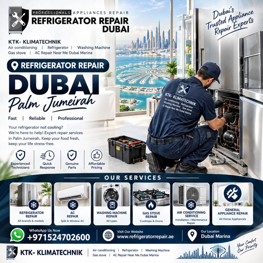 Refrigerator Repair Dubai Palm Jumeirah