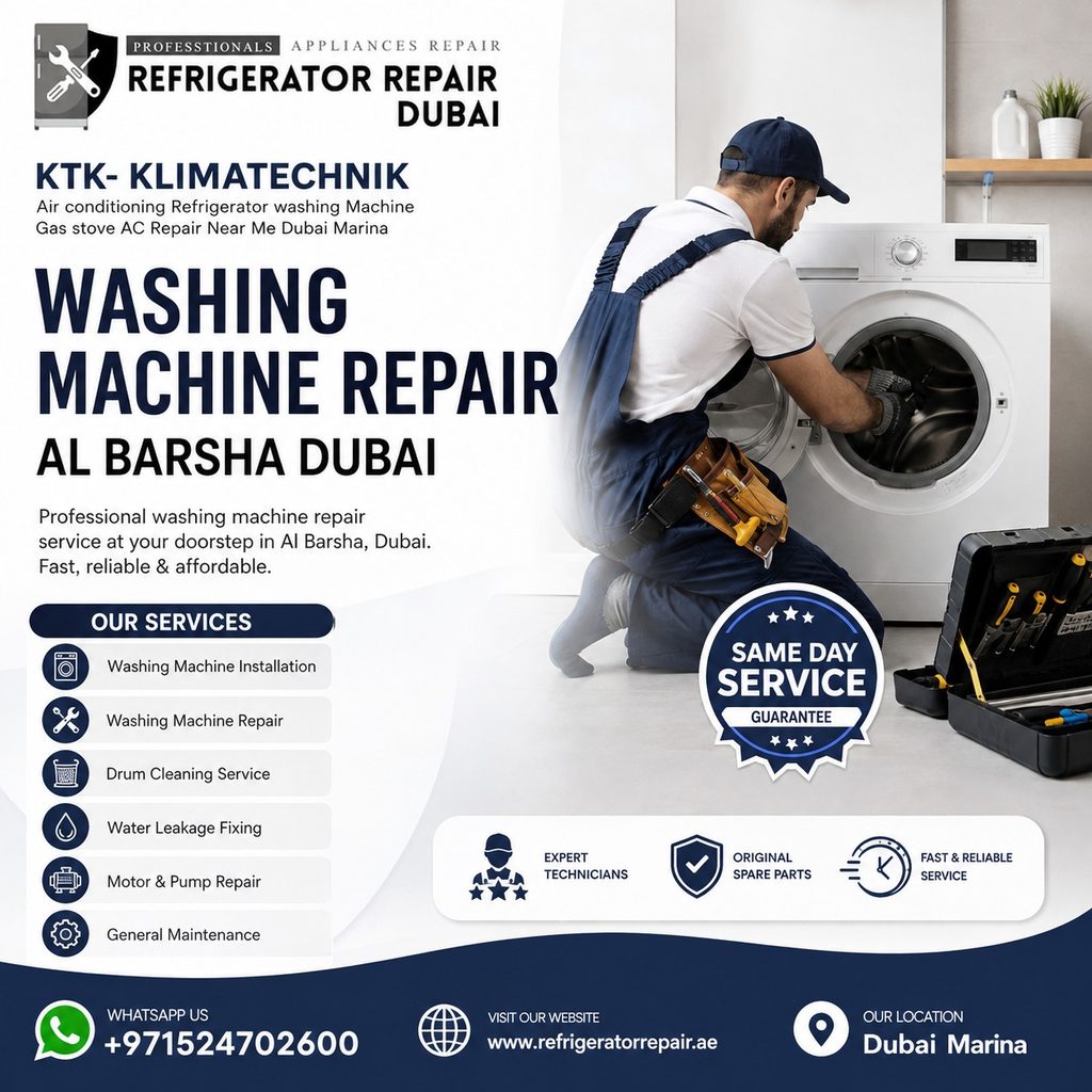 Washing Machine Repair Al Barsha Dubai