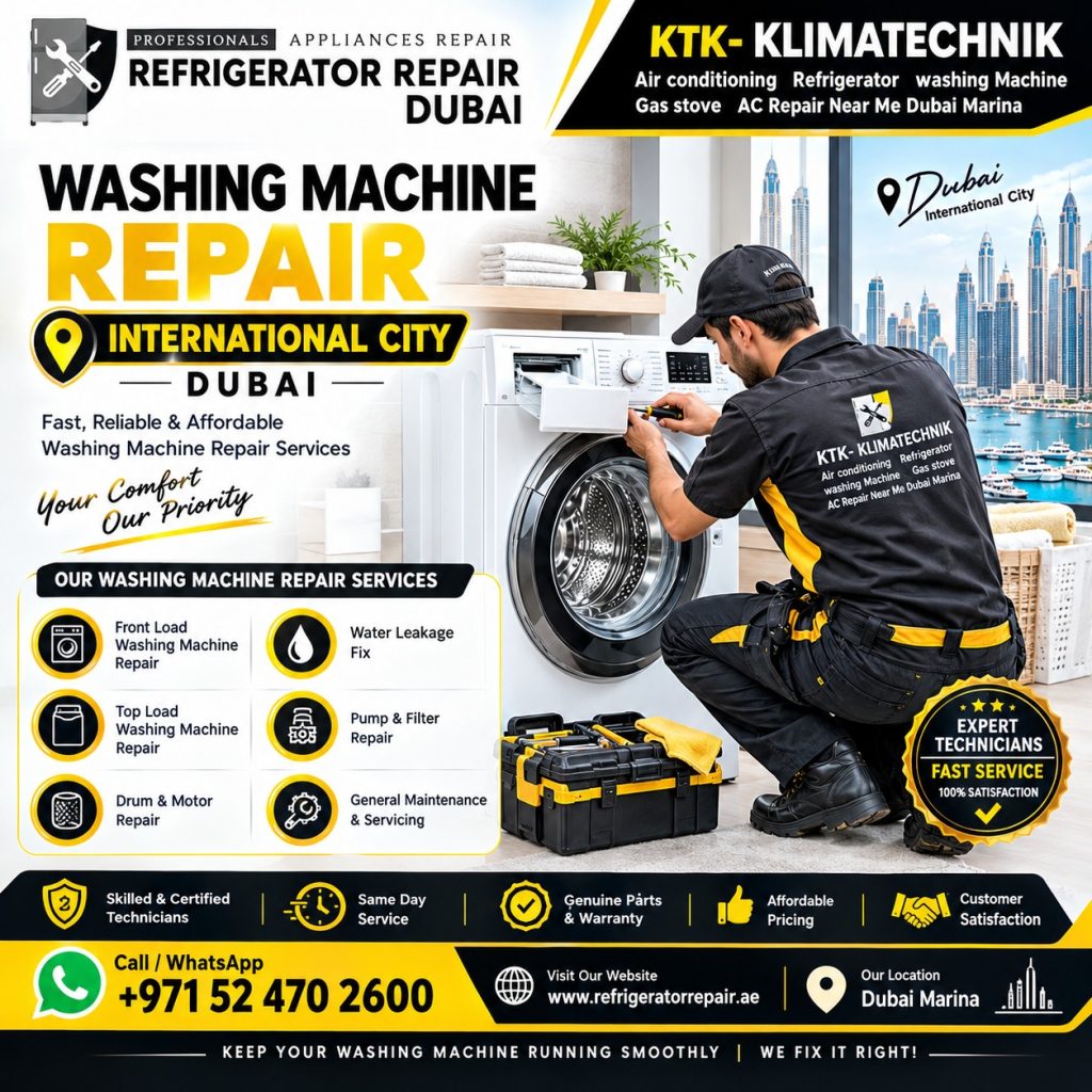 Washing Machine Repair International City Dubai