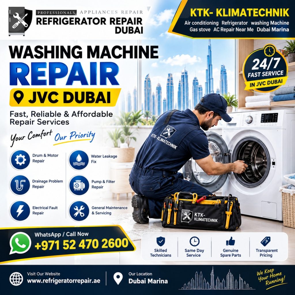 Washing Machine Repair JVC Dubai
