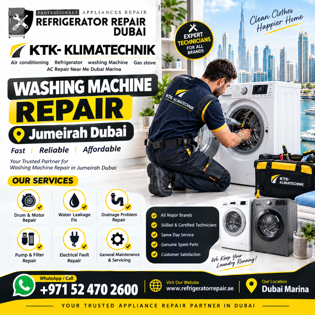 Washing Machine Repair Jumeirah Dubai