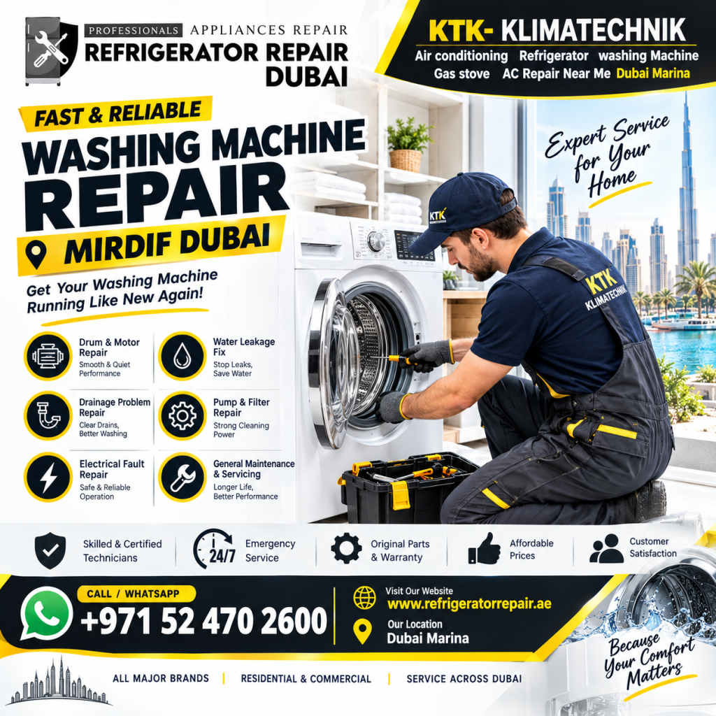 Washing Machine Repair Mirdif Dubai